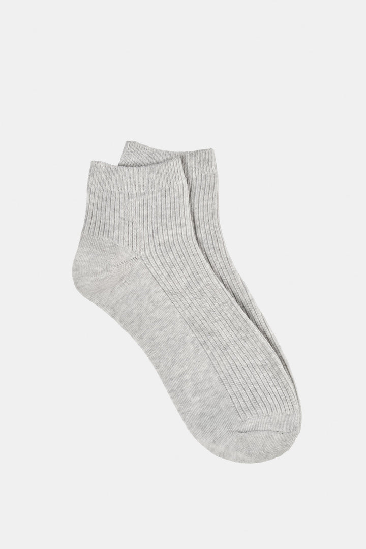 THE CAMEO RIBBED ANKLE SOCKS