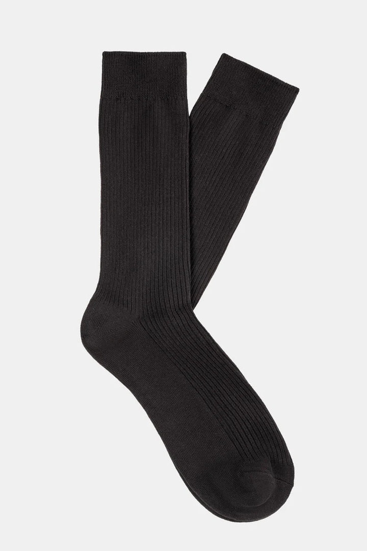 CAMEO RIBBED MID SOCKS - 4 PACK