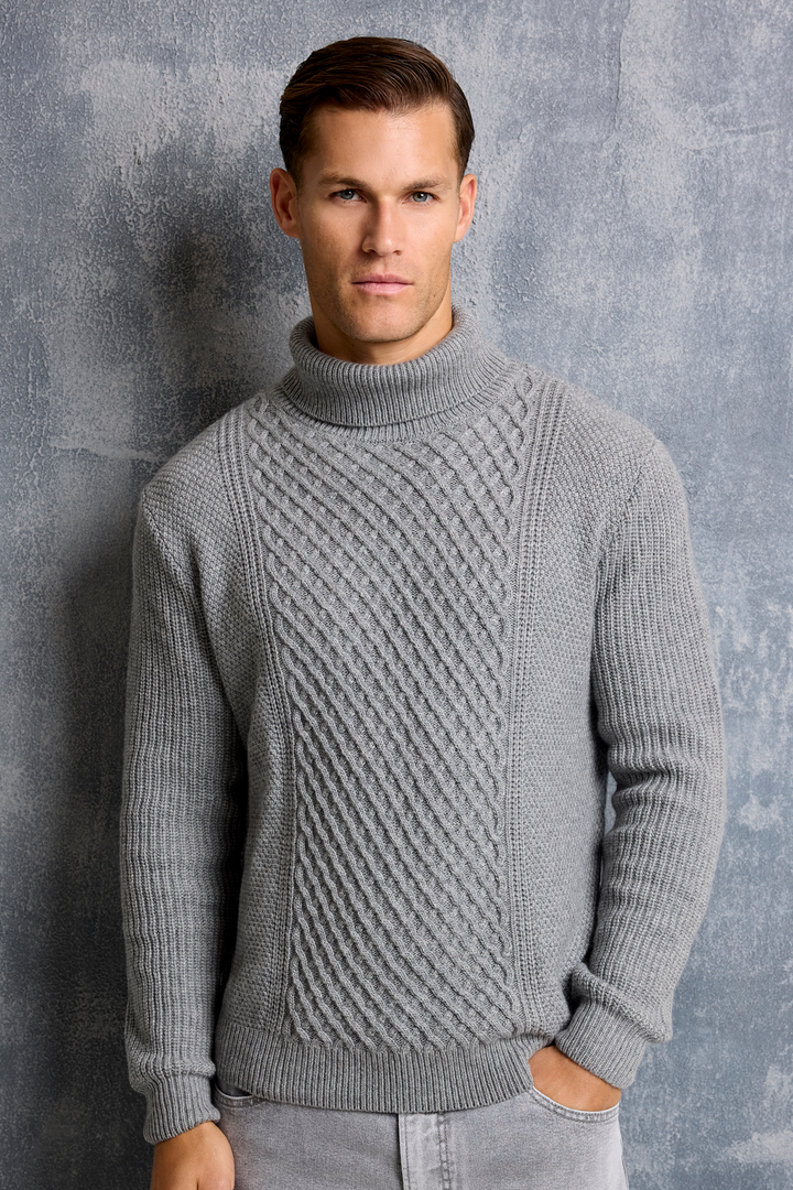THE NICO CABLE TURTLENECK
