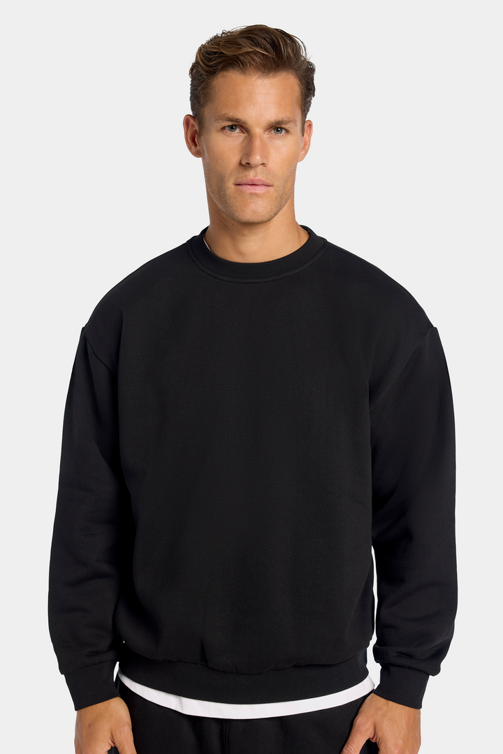 THE MILAN OVERSIZED CREWNECK SWEATER
