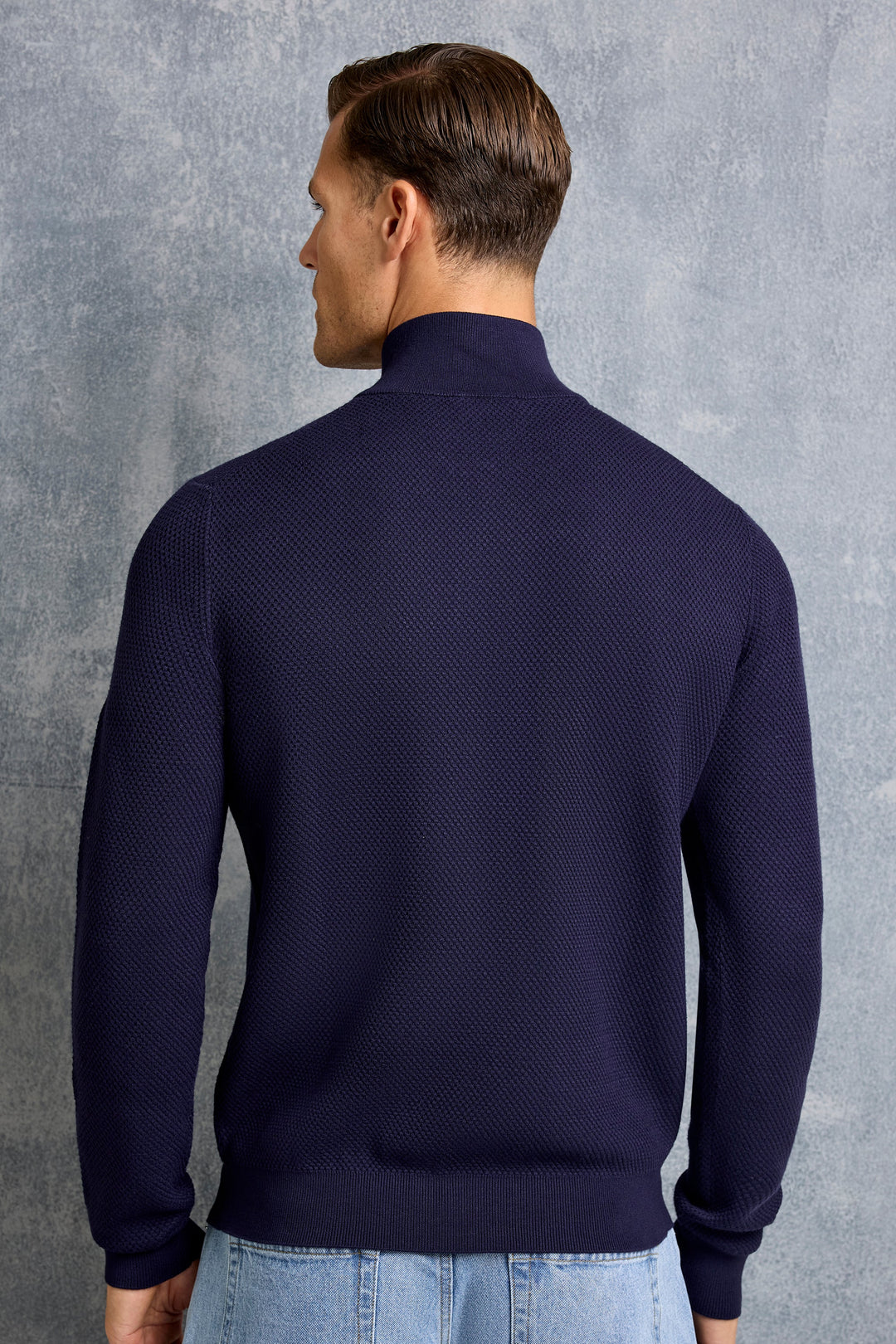 THE FABIO QUARTER ZIP SWEATER