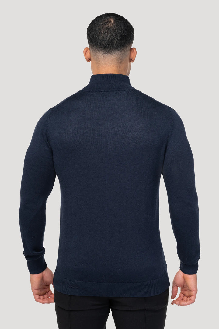 THE SANTONI FULL ZIP SWEATER
