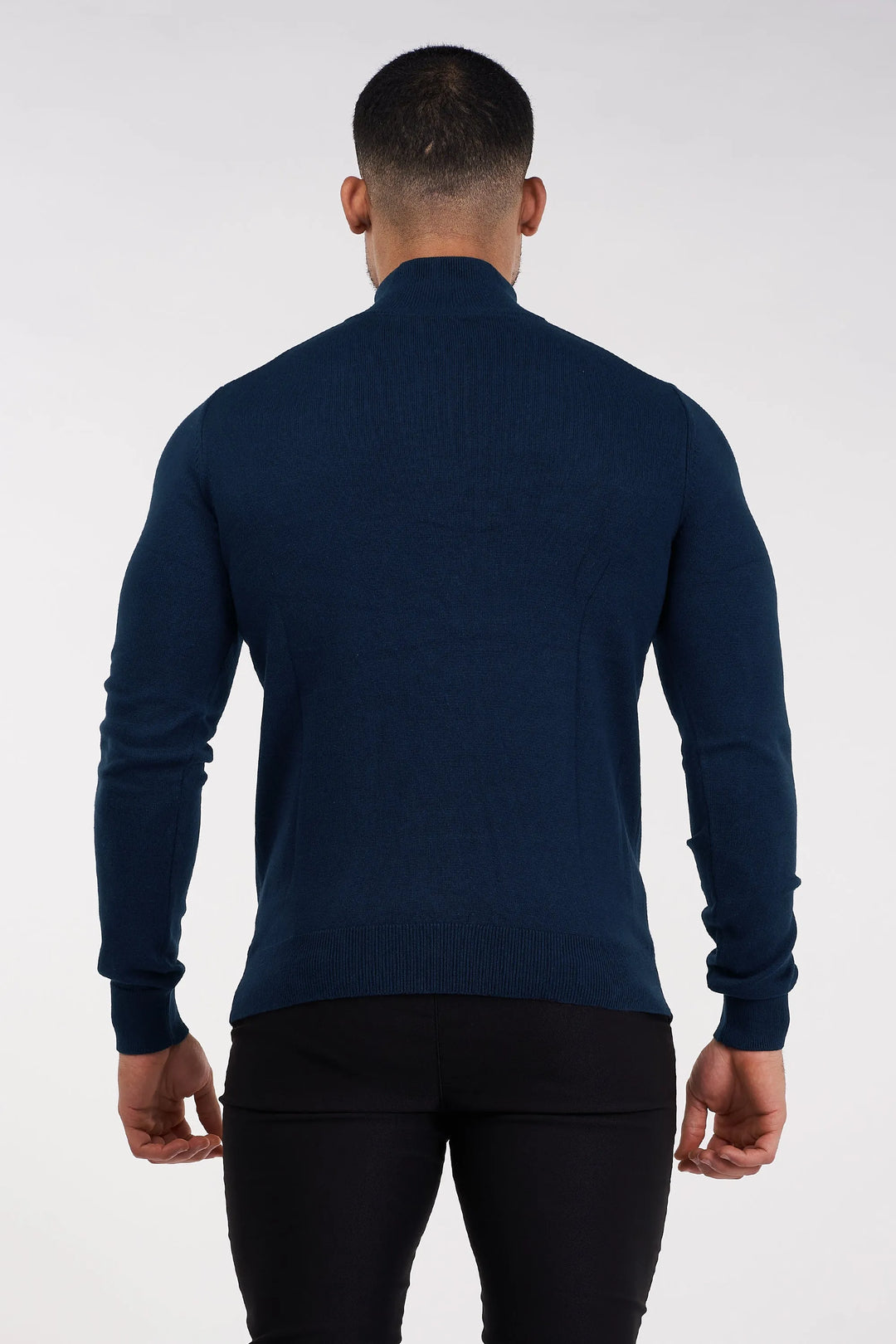 THE SANTONI QUARTER ZIP SWEATER