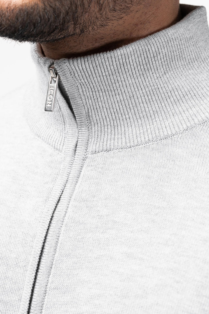 THE SANTONI FULL ZIP SWEATER