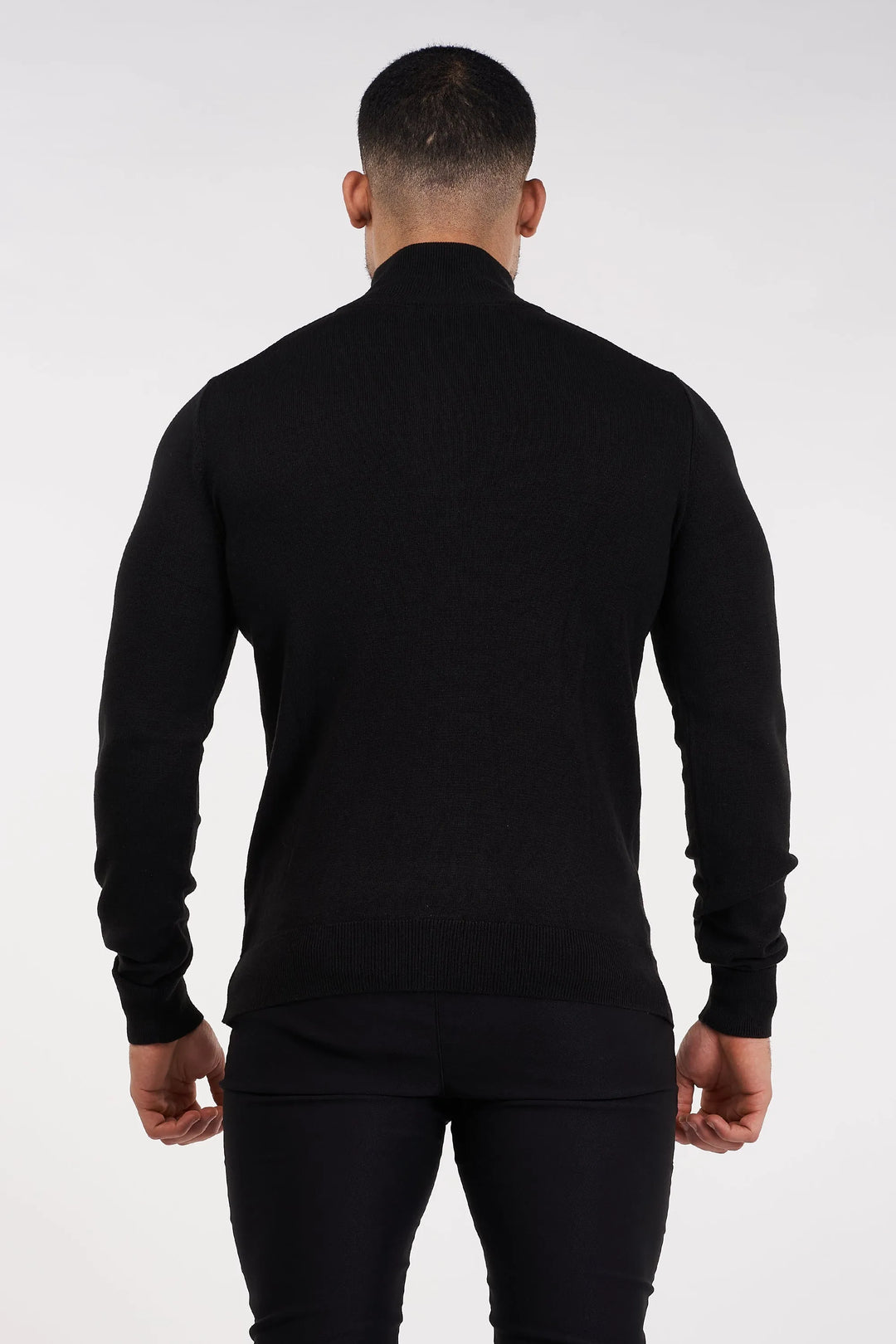 THE SANTONI QUARTER ZIP SWEATER